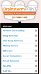 Mobile Screenshot of brainstormprint.com